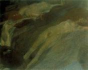 古斯塔夫克林姆特 - Moving Water